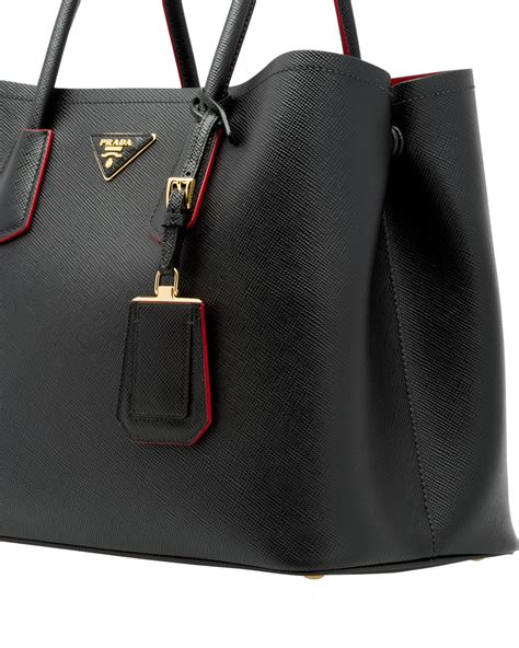 large prada double bag|prada double bag price.